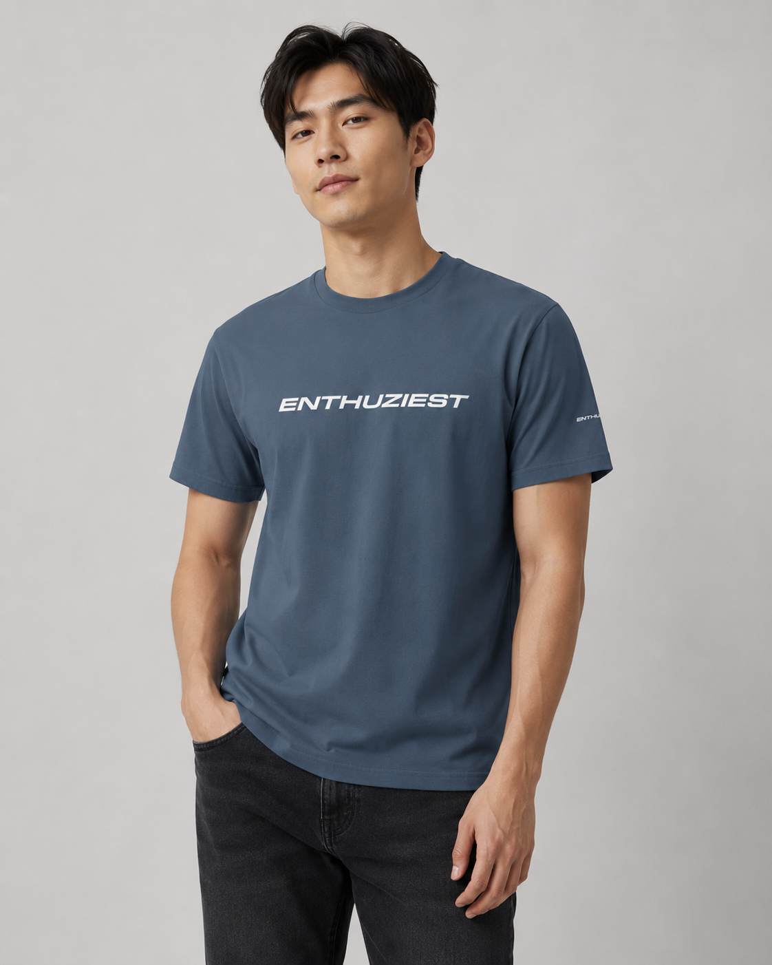Deep Blue Essential Tee